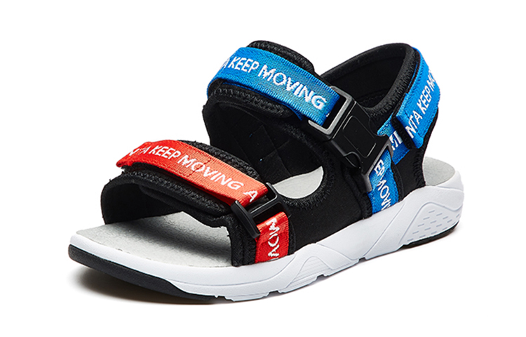 Lookbook (Preschool) Anta Sandal 'Black Blue Red' 31826904-2