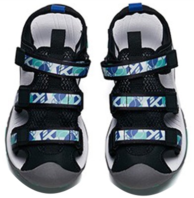 大童 Anta安踏 舒適透氣沙灘涼鞋 黑綠 Shop 大童 Anta安踏 舒適透氣沙灘涼鞋 黑綠