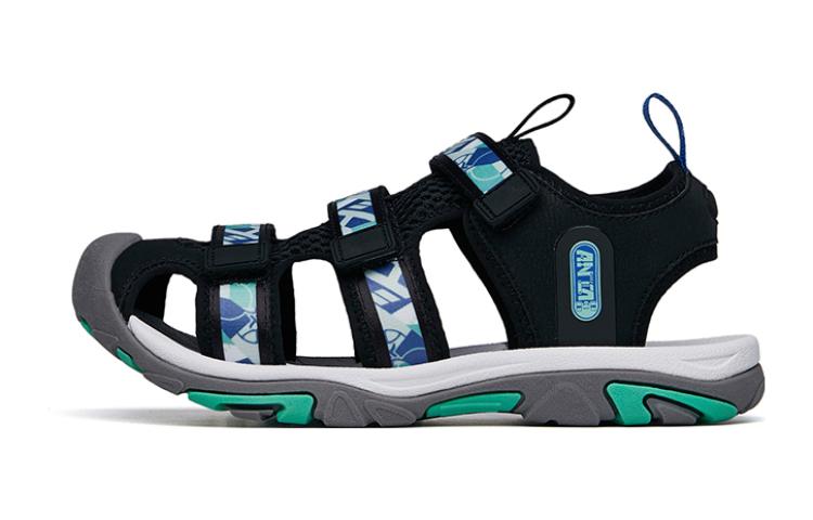 (Preschool) Anta Sandal 'Black Green' 312226930A-2