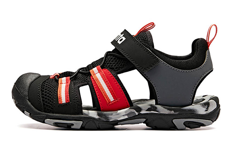 (Preschool) Anta Sandal 'Black Grey' A312126911-2