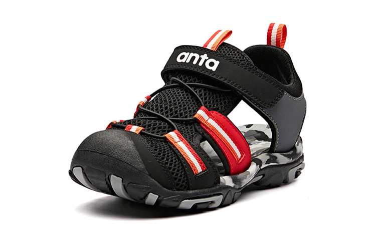 Order (PS) Sandal Anta 'Hitam Kelabu' A312126911-2