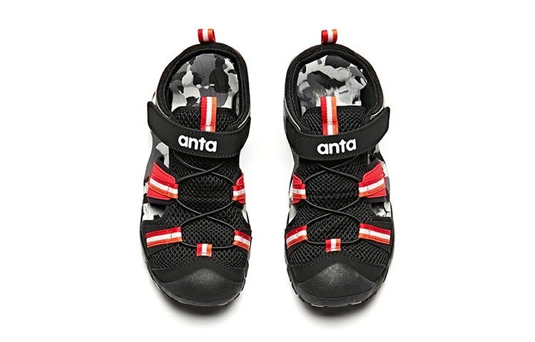 Lookbook (Preschool) Anta Sandal 'Black Grey' A312126911-2