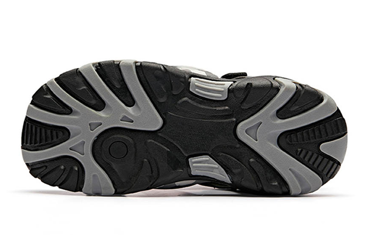 Shop (Preschool) Anta Sandal 'Black Grey' A312126911-2