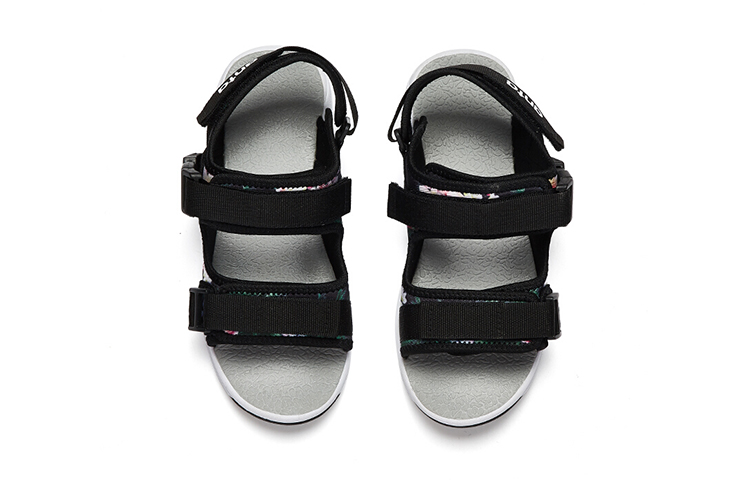 Shop (Preschool) Anta Sandal 'Black Grey White' 31826904-4