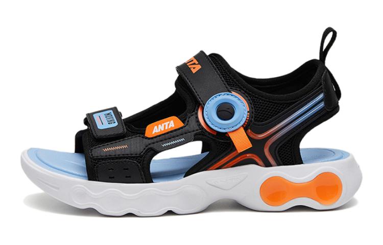 (Preschool) Anta Sandal 'Black Orange' 312336987-1