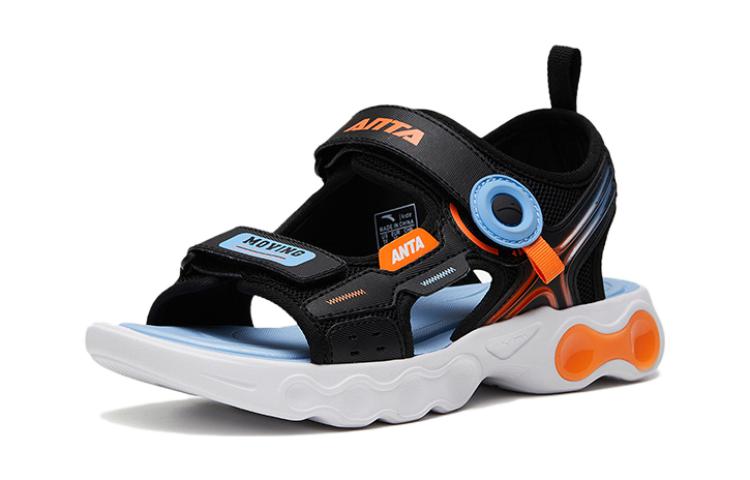 Order (Preschool) Anta Sandal 'Black Orange' 312336987-1