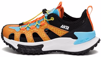 (Preschool) Anta Sandal 'Black Orange Blue' A312326994-5 (Preschool) Anta Sandal 'Black Orange Blue' A312326994-5