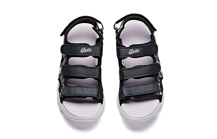 Lookbook (Preschool) Anta Sandal 'Black Purple' 322126967-3