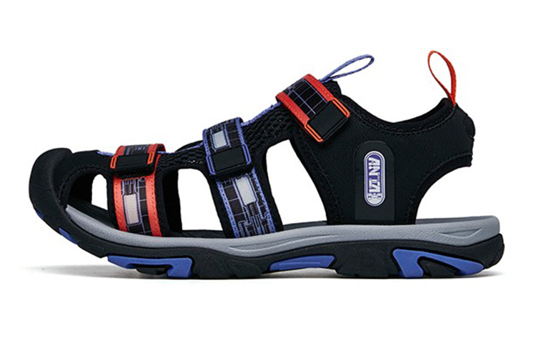 (Preschool) Anta Sandal 'Black Purple Orange' 312226930-3