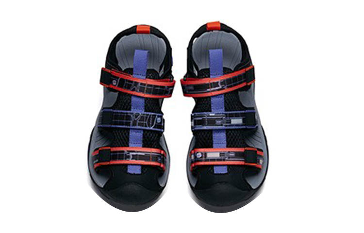 (PS) Anta Sandal 'Black Purple Orange' 圖 4