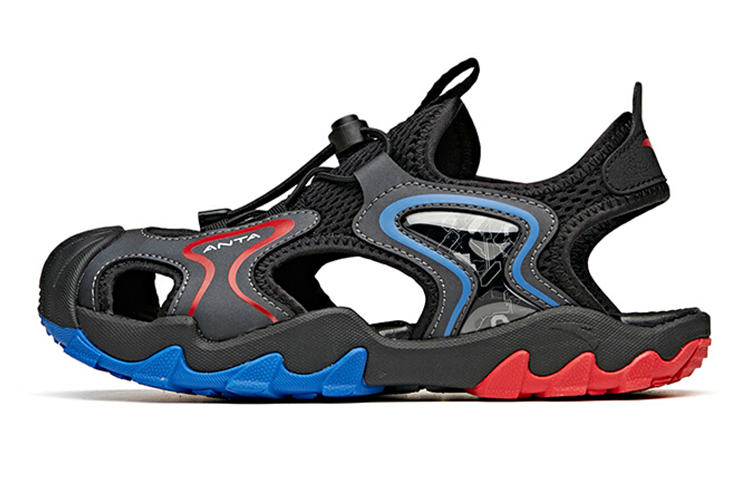 (Preschool) Anta Sandal 'Black Red' 312126933-1