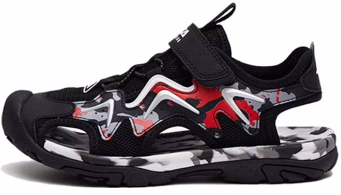 (Preschool) Anta Sandal 'Black Red' 312336935-2 Buy (Preschool) Anta Sandal 'Black Red' 312336935-2
