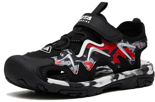 (Preschool) Anta Sandal 'Black Red' 312336935-2 Order (Preschool) Anta Sandal 'Black Red' 312336935-2