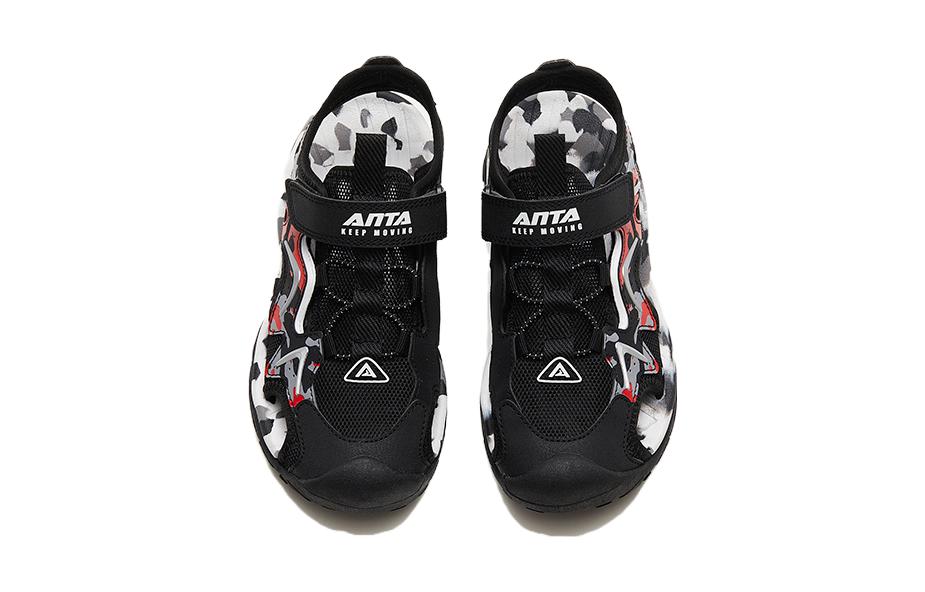 Lookbook (Preschool) Anta Sandal 'Black Red' 312336935-2