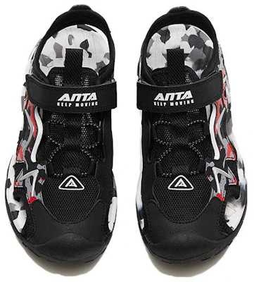 (Preschool) Anta Sandal 'Black Red' 312336935-2 Lookbook (Preschool) Anta Sandal 'Black Red' 312336935-2