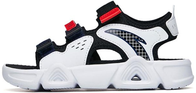 中童 Anta安踏 防滑耐磨兒童涼鞋 黑白 Buy 中童 Anta安踏 防滑耐磨兒童涼鞋 黑白