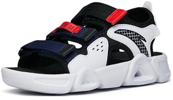 中童 Anta安踏 防滑耐磨兒童涼鞋 黑白 Order 中童 Anta安踏 防滑耐磨兒童涼鞋 黑白