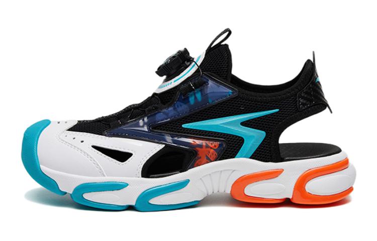 (Preschool) Anta Sandal 'Black White Blue Orange' 312326932-1