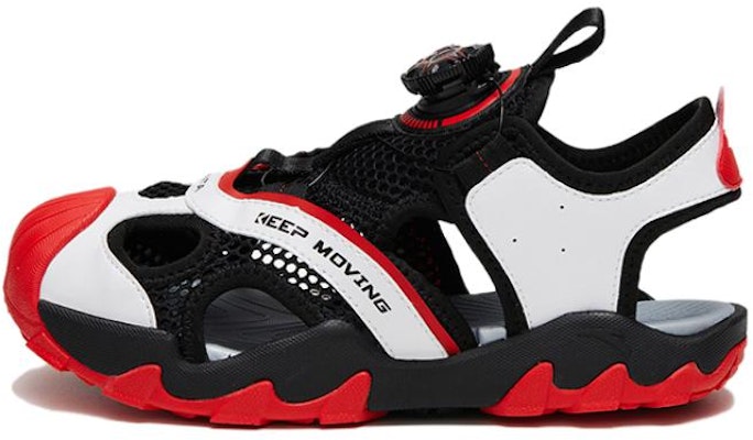 (Preschool) Anta Sandal 'Black White Red' A312326911-1 Buy (Preschool) Anta Sandal 'Black White Red' A312326911-1