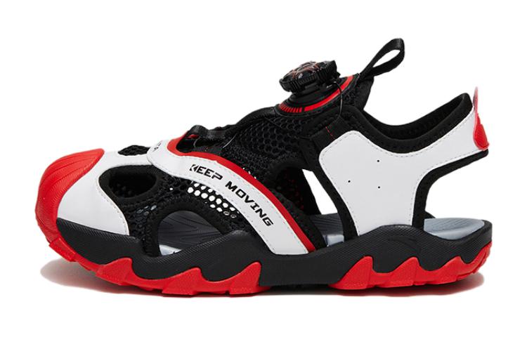 (Preschool) Anta Sandal 'Black White Red' A312326911-1