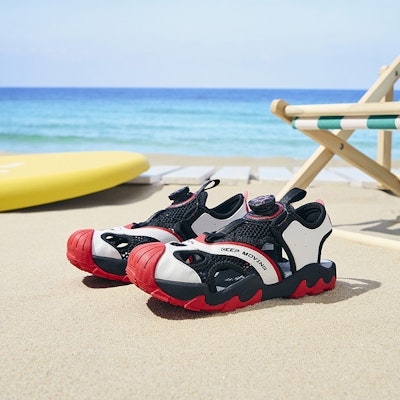 (Preschool) Anta Sandal 'Black White Red' A312326911-1 Details for (Preschool) Anta Sandal 'Black White Red' A312326911-1