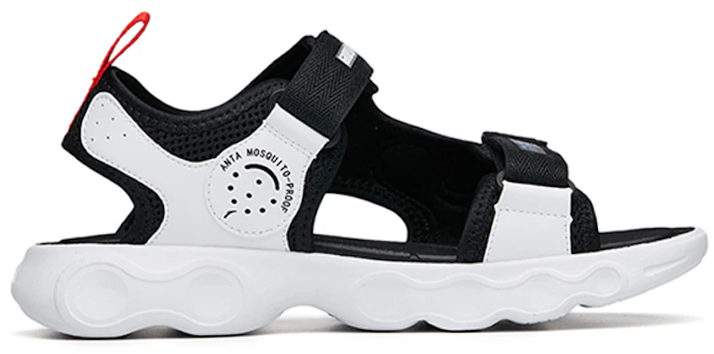 (Preschool) Anta Sandal 'Black White Velcro' 312226922-2 Order (Preschool) Anta Sandal 'Black White Velcro' 312226922-2