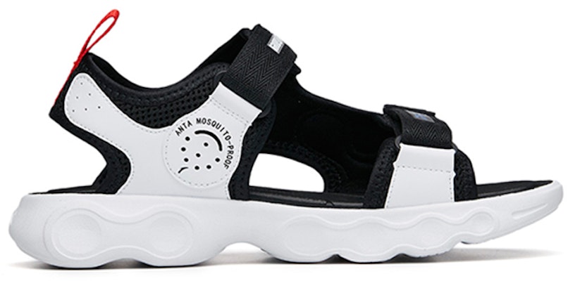 (Preschool) Anta Sandal 'Black White Velcro' 312226922-2 Order (Preschool) Anta Sandal 'Black White Velcro' 312226922-2
