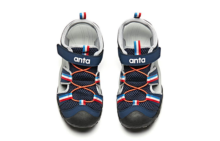 Shop (Preschool) Anta Sandal 'Blue Grey' A312126911-1