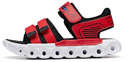 (Preschool) Anta Sandal 'Red Black Velcro' 312026933-3 (Preschool) Anta Sandal 'Red Black Velcro' 312026933-3