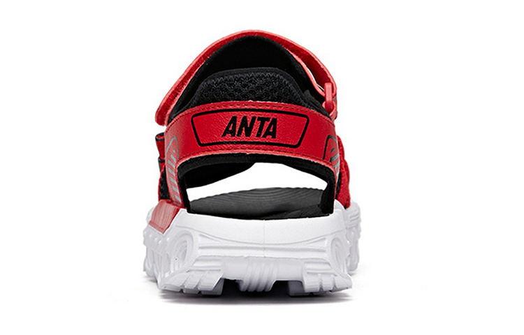 Shop (Preschool) Anta Sandal 'Red Black Velcro' 312026933-3