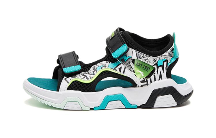 (Preschool) Anta Sandal &#x27;White Green&#x27; 312329983-3