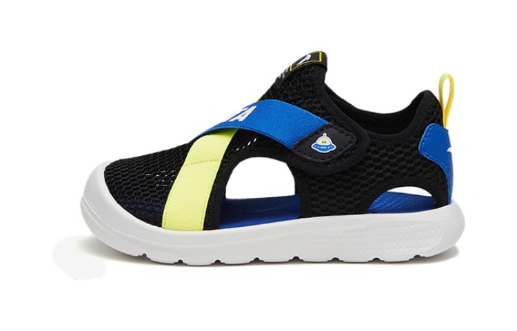 (Preschool) Anta Sandals 'Black Blue Yellow' A312329941-1