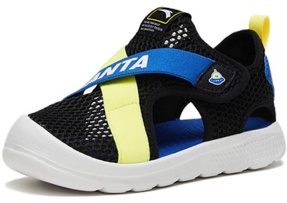 (Preschool) Anta Sandals 'Black Blue Yellow' A312329941-1 Order (Preschool) Anta Sandals 'Black Blue Yellow' A312329941-1