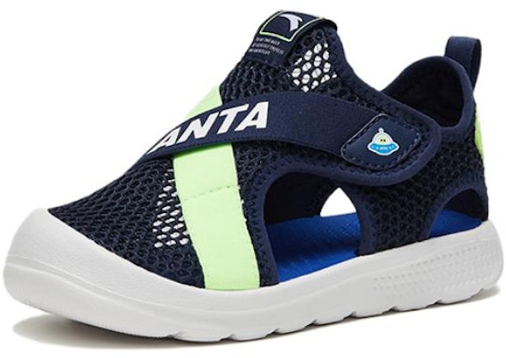 (Preschool) Anta Sandals 'Black Green' A312329941-2 Order (Preschool) Anta Sandals 'Black Green' A312329941-2