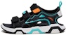 (PS) Sandal Anta 'Hitam Hijau Putih' 312326921-2