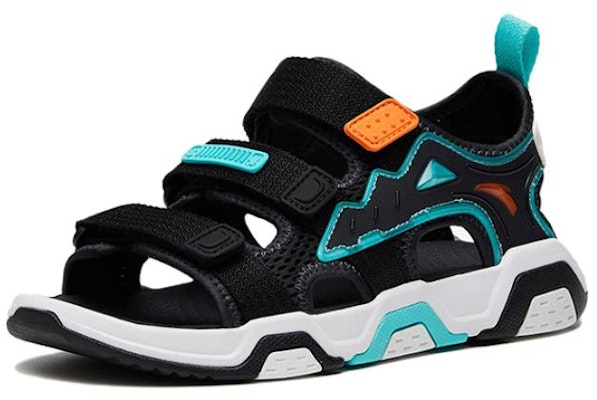 (Preschool) Anta Sandals 'Black Green White' 312326921-2 Order (Preschool) Anta Sandals 'Black Green White' 312326921-2