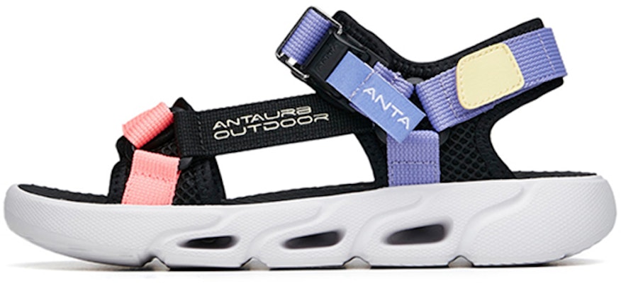 (Preschool) Anta Sandals 'Black Pink Purple' 322236960-3 Buy (Preschool) Anta Sandals 'Black Pink Purple' 322236960-3