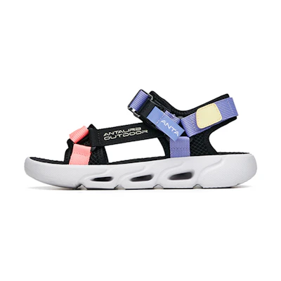 (PS) Anta Sandals 'Black Pink Purple'