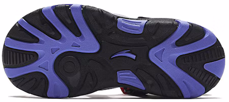 Shop (Preschool) Anta Sandals 'Black Purple' 312226930A-3