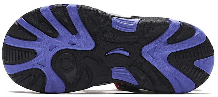 (Preschool) Anta Sandals 'Black Purple' 312226930A-3 Shop (Preschool) Anta Sandals 'Black Purple' 312226930A-3