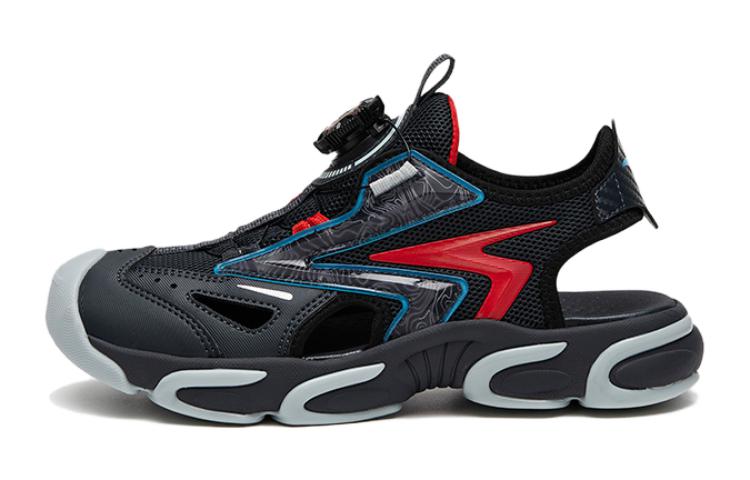 (Preschool) Anta Sandals 'Black Red' 312326932-4