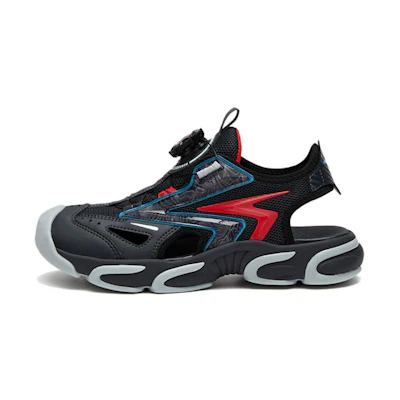 (PS) Anta Sandals 'Black Red'