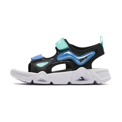 (PS) Anta Sandals 'Black Teal Blue'