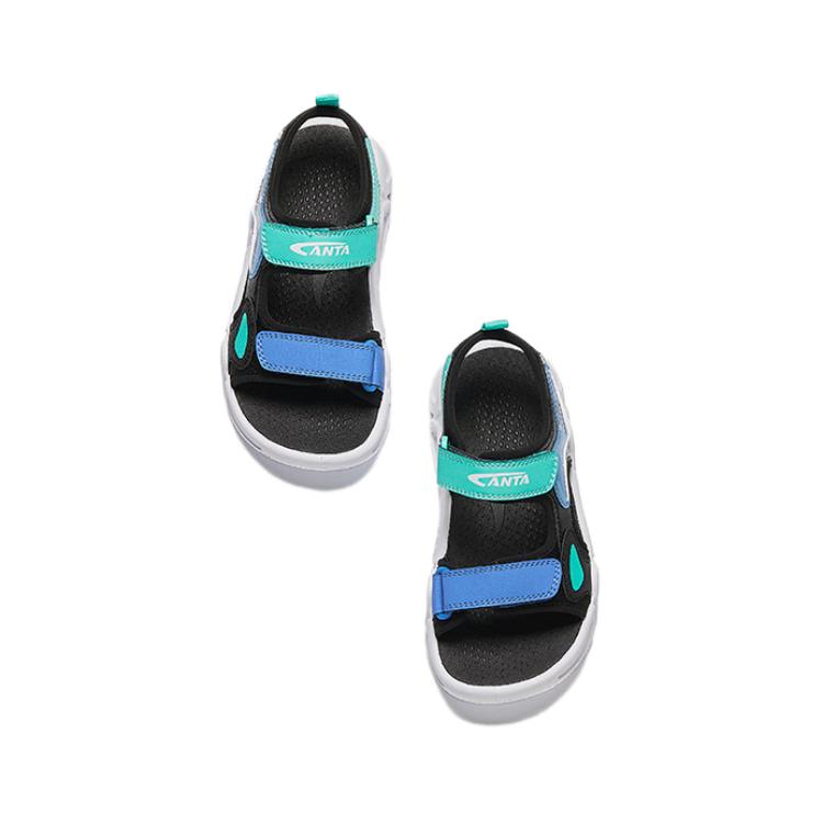 (PS) Anta Sandals 'Black Teal Blue' 圖 2