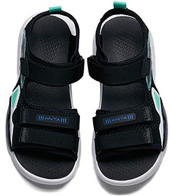 (PS) Sandal Anta 'Hitam Putih Hijau' 312226969-2 Shop (PS) Sandal Anta 'Hitam Putih Hijau' 312226969-2