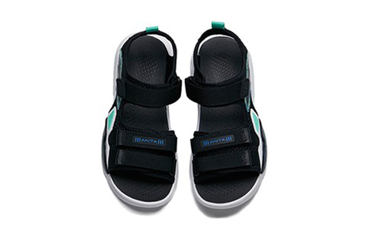 Shop (PS) Sandal Anta 'Hitam Putih Hijau' 312226969-2