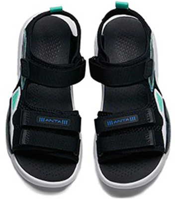 (PS) Sandal Anta 'Hitam Putih Hijau' 312226969-2 Shop (PS) Sandal Anta 'Hitam Putih Hijau' 312226969-2