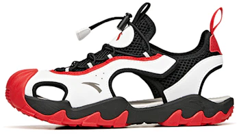 (Preschool) Anta Sandals 'Black White Red' A312126610A-2 (Preschool) Anta Sandals 'Black White Red' A312126610A-2