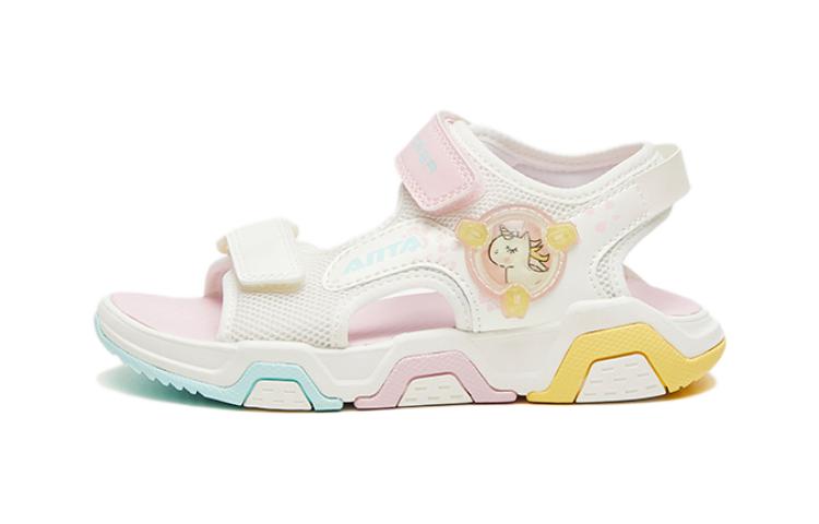 (Preschool) Anta Sandals &#x27;White Blue Pink&#x27; 322329971-2