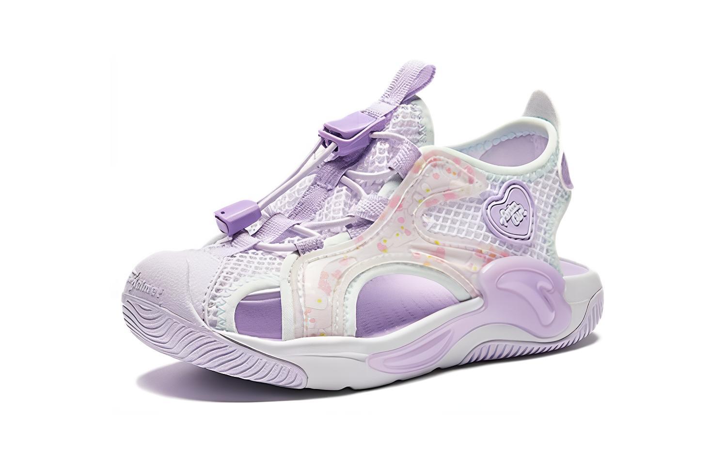 Order (PS) 安踏 涼鞋 '白紫配色' A322429902-1